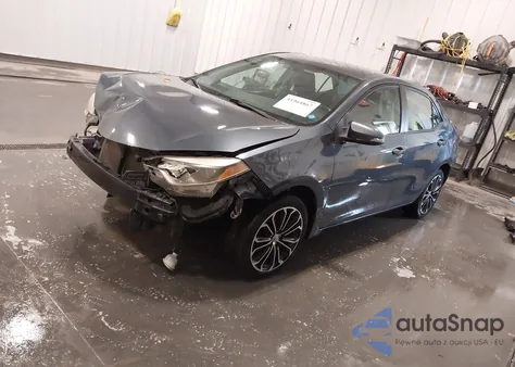 2014 Toyota Corolla S Plus из США, поврежденный, VIN 5YFBURHE6EP081603